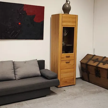 - Loft - Mit 123qm Bei Wuerzburg Mit Eigenen Gratis Parkplatz Terasse Grill Wlan - Nur Einzelbetten Apartment *